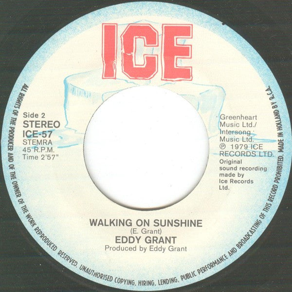Eddy Grant : Electric Avenue (7",45 RPM,Single,Stereo)