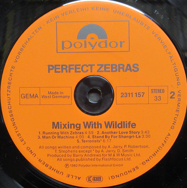 Perfect Zebras : Mixing With Wildlife (LP, Album)