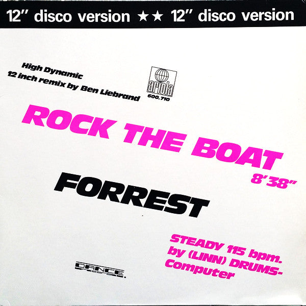 Forrest : Rock The Boat (12",45 RPM)