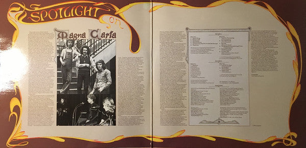Magna Carta : Spotlight On Magna Carta (LP,Compilation)