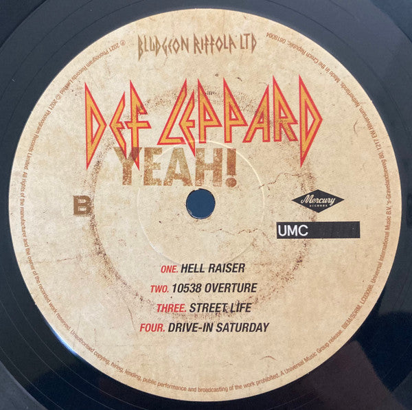Def Leppard : Yeah! (LP,Album,Limited Edition,Reissue)
