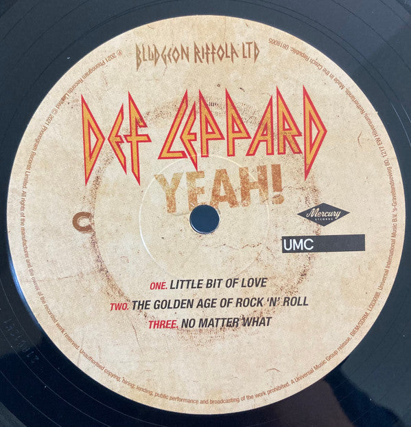 Def Leppard : Yeah! (LP,Album,Limited Edition,Reissue)