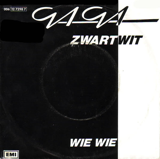 Ga Ga (2) : Zwartwit (7",Single,45 RPM)