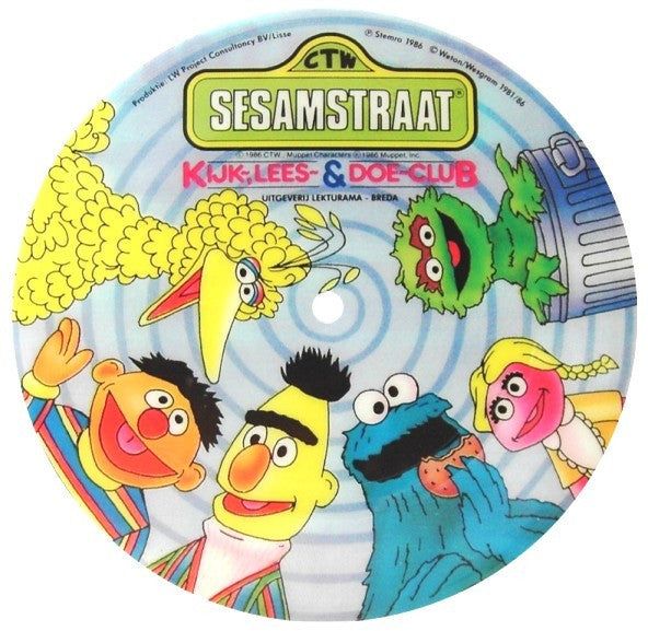 Sesamstraat : Bert En Ernie (7",Picture Disc,Single Sided,45 RPM)