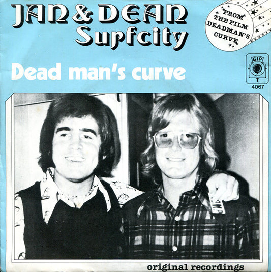 Jan & Dean : Surfcity / Dead Man's Curve (7",45 RPM,Stereo)