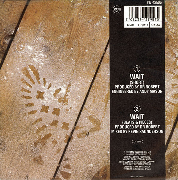 Dr. Robert & Kym Mazelle : Wait! (7",45 RPM,Single)