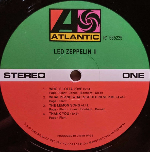 Led Zeppelin : Led Zeppelin II (LP,Album,Reissue,Remastered,Stereo)