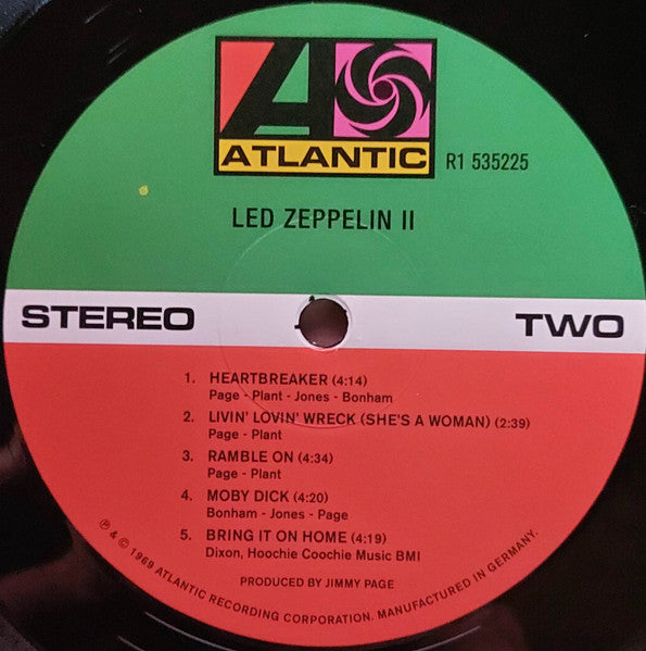 Led Zeppelin : Led Zeppelin II (LP,Album,Reissue,Remastered,Stereo)