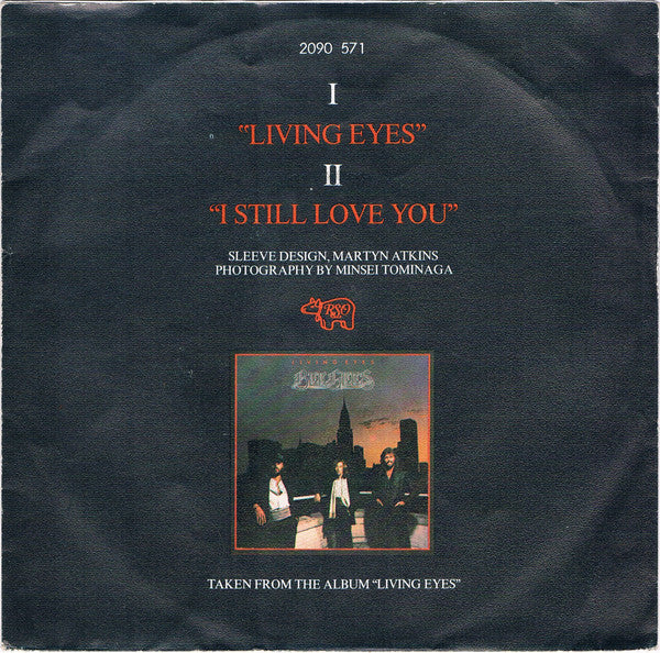 Bee Gees : Living Eyes (7",45 RPM,Single)