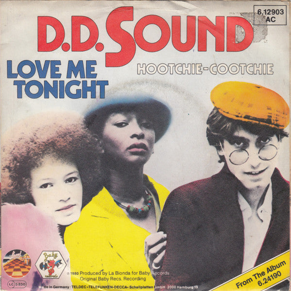 D.D. Sound : Love Me Tonight (7",Single,45 RPM)