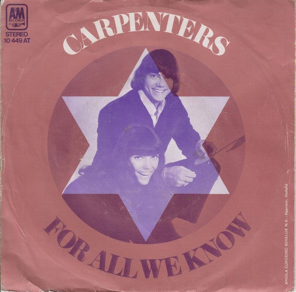 Carpenters : Superstar (7",45 RPM,Single,Stereo)