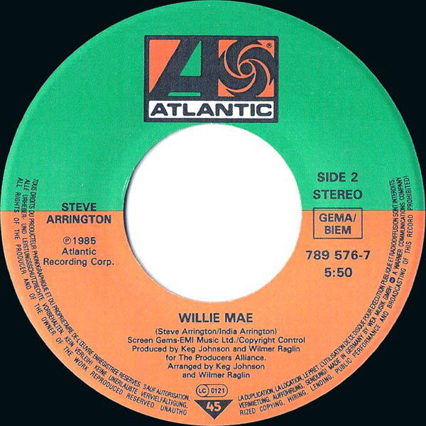 Steve Arrington : Feel So Real (7",Single,45 RPM)