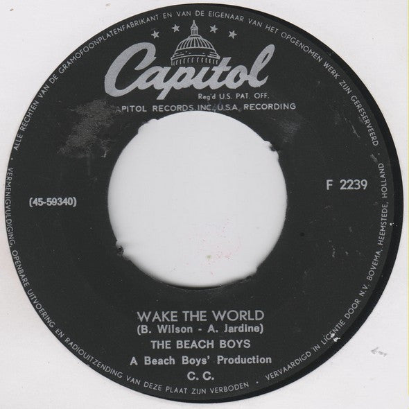 Beach Boys, The : Do It Again (7",45 RPM,Single)