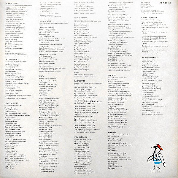 Fleetwood Mac : Mirage (LP,Album,Stereo)