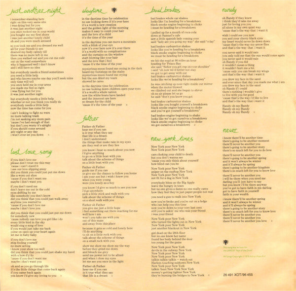 Cat Stevens : Back To Earth (LP,Album,Stereo)