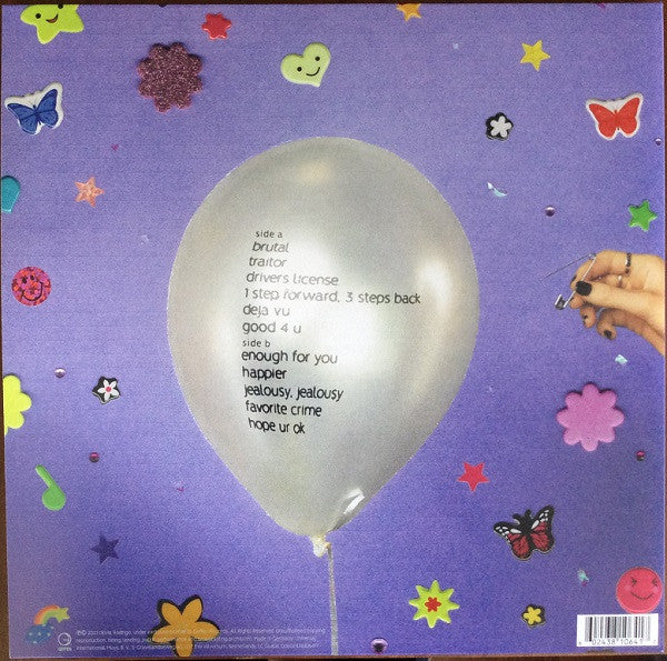 Olivia Rodrigo : Sour (LP,Album)