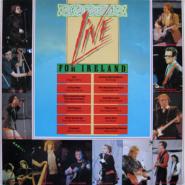 Various : Live For Ireland (LP,Album,Stereo)