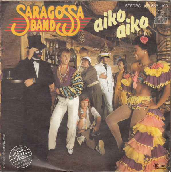 Saragossa Band : Aiko Aiko (7",45 RPM,Single,Stereo)