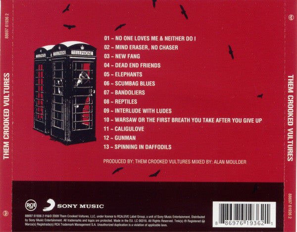Them Crooked Vultures : Them Crooked Vultures (Album)