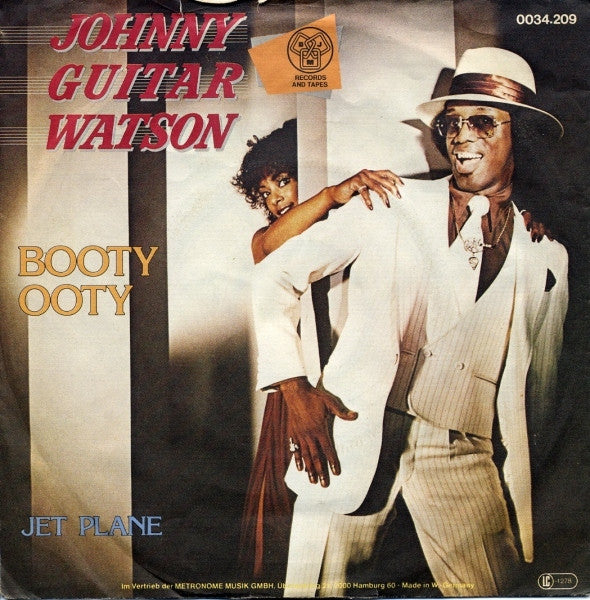 Johnny Guitar Watson : Booty Ooty (7",Single,45 RPM)