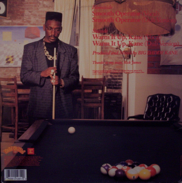 Big Daddy Kane : Smooth Operator / Warm It Up Kane (12",33 ⅓ RPM,Maxi-Single)