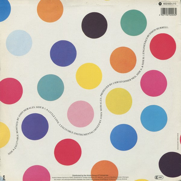 Amazulu : Excitable (12",45 RPM,Maxi-Single)