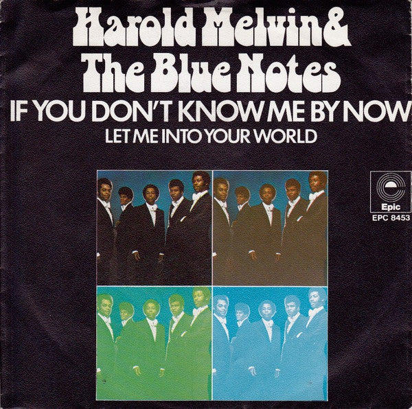Harold Melvin And The Blue Notes : If You Don't Know Me By Now (7",45 RPM,Single)