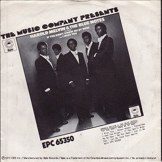 Harold Melvin And The Blue Notes : If You Don't Know Me By Now (7",45 RPM,Single)
