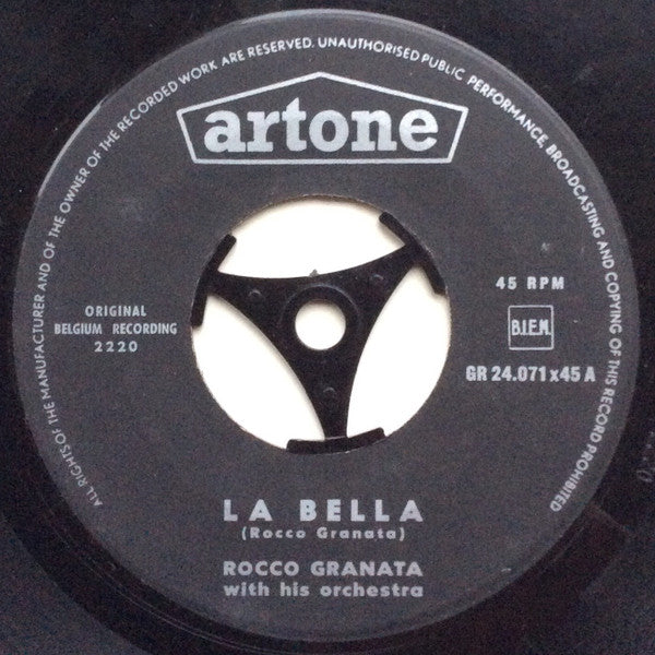 Rocco Granata Und Sein Orchester : La Bella (7",45 RPM,Single)