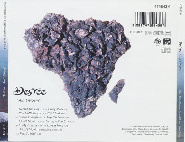 Des'ree : I Ain't Movin' (Album,Reissue)