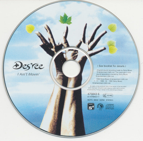 Des'ree : I Ain't Movin' (Album,Reissue)