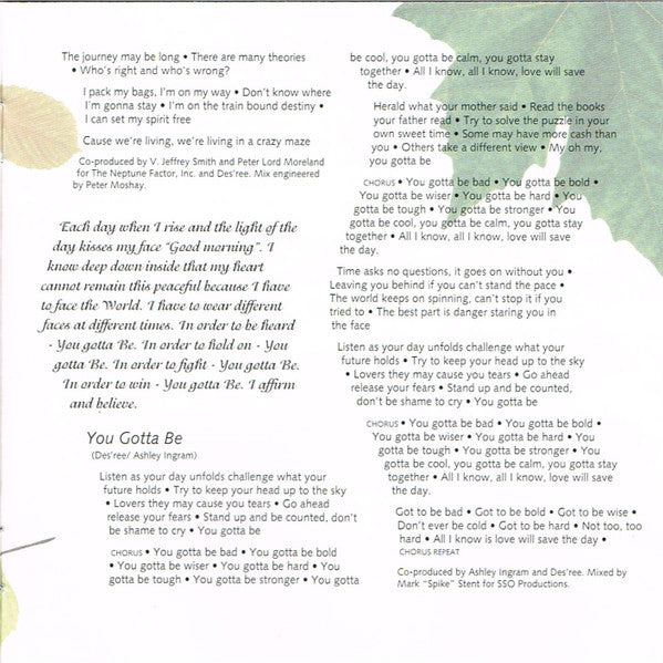 Des'ree : I Ain't Movin' (Album,Reissue)