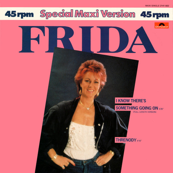 Frida : I Know There's Something Going On (12",45 RPM,EP,Maxi-Single)
