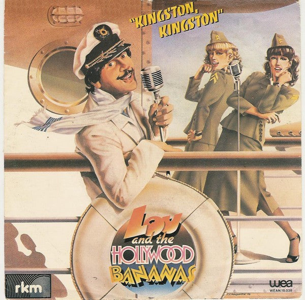 Lou & The Hollywood Bananas : Kingston Kingston (7",45 RPM,Single)
