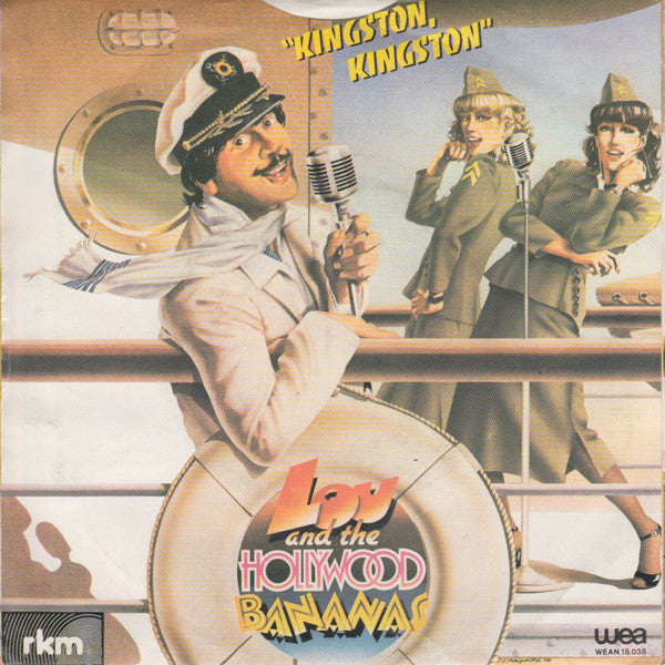 Lou & The Hollywood Bananas : Kingston Kingston (7",45 RPM,Single)