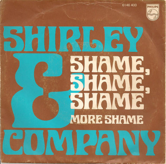 Shirley & Company : Shame, Shame, Shame (7",45 RPM,Single)