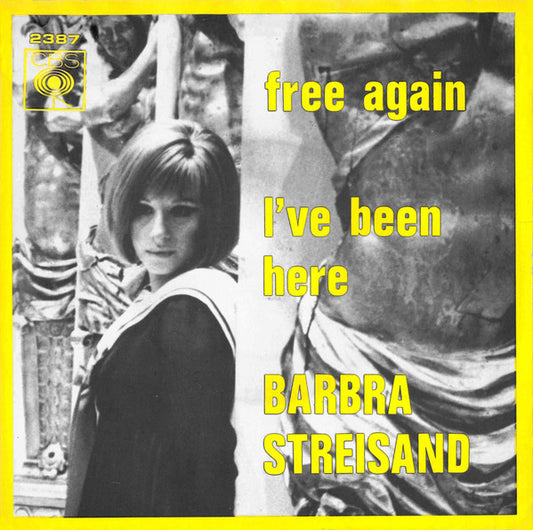 Barbra Streisand : Free Again (7",Single)