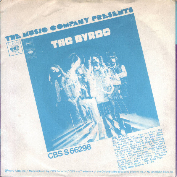 Byrds, The : Mr. Tambourine Man / All I Really Want To Do / Turn! Turn! Turn! (7",45 RPM,Maxi-Single,Stereo)