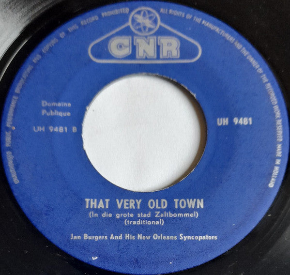 Jan Burgers And His New Orleans Syncopators, The : Gloria, Gloria, Gloria  (7",45 RPM,Single)