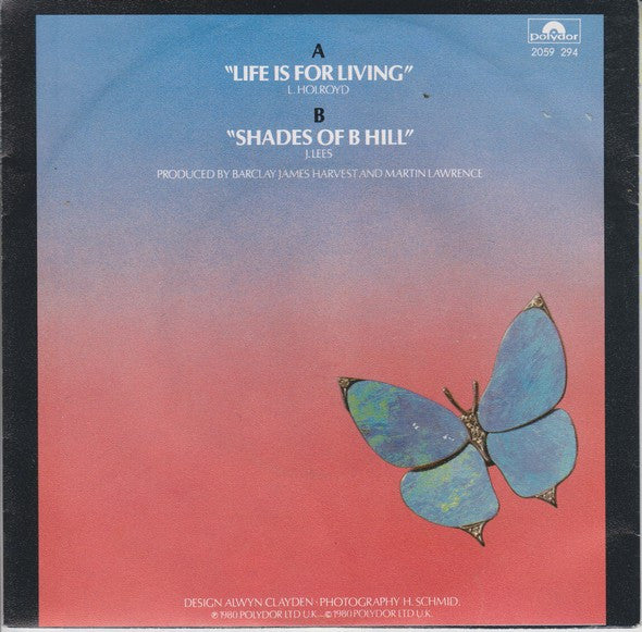 Barclay James Harvest : Life Is For Living (7",45 RPM,Single)