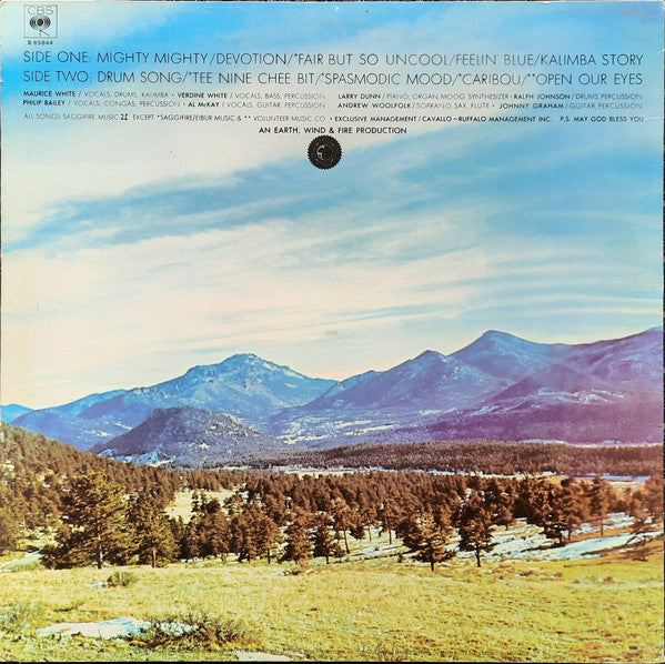 Earth, Wind & Fire : Open Our Eyes (LP,Album,Reissue)