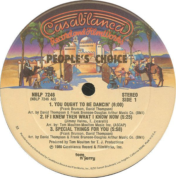 People's Choice : People's Choice (LP,Album,Stereo)