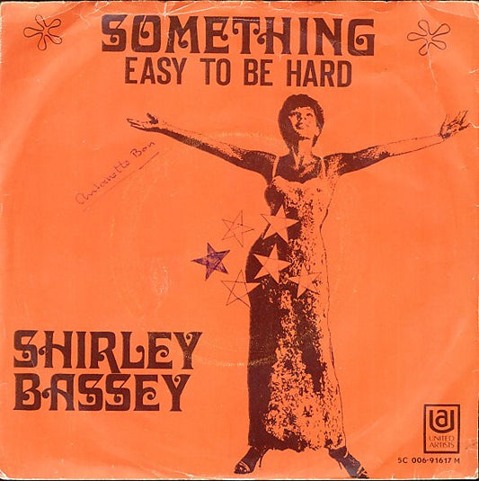 Shirley Bassey : Something (7",45 RPM,Single)