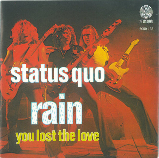 Status Quo : Rain (7",Single,45 RPM)