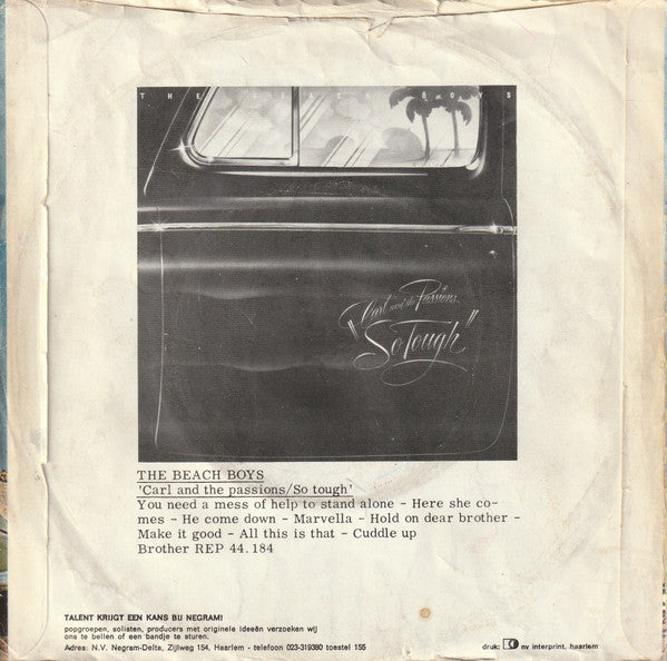 Beach Boys, The : Marcella (7",45 RPM,Single)