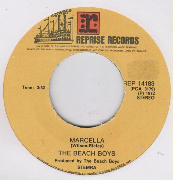 Beach Boys, The : Marcella (7",45 RPM,Single)