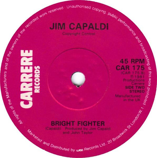 Jim Capaldi : Child In The Storm (7",45 RPM)