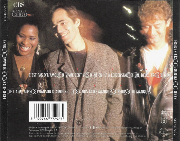 Fredericks Goldman Jones : Fredericks Goldman Jones (Album)