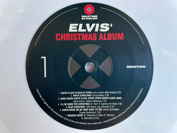 Elvis Presley : Elvis' Christmas Album (LP,Album,Limited Edition,Reissue)