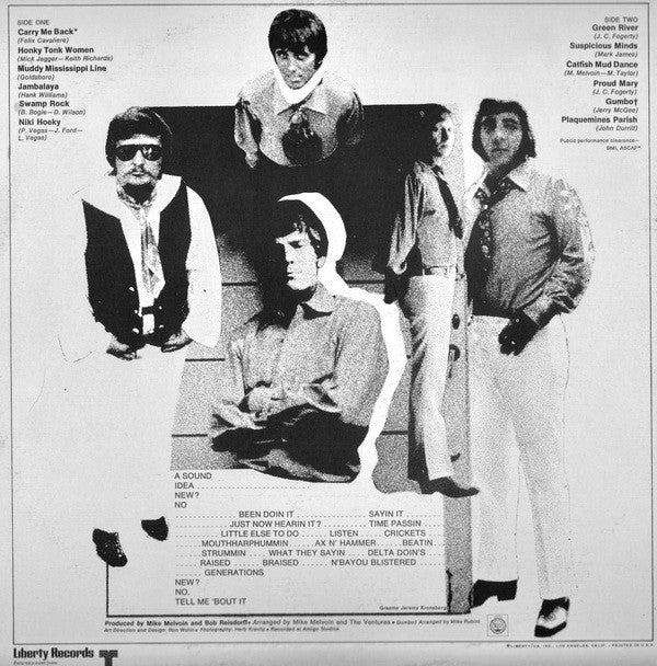 Ventures, The : Swamp Rock (LP,Album)